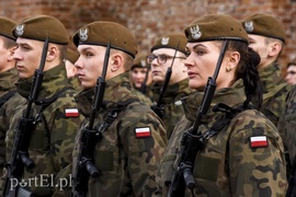 Ochotnicy stali się żołnierzami