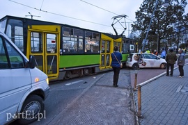 Kolizja na Grunwaldzkiej, tramwaje nie jeździły przez godzinę