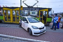 Kolizja na Grunwaldzkiej, tramwaje nie jeździły przez godzinę