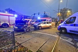 Groźna kolizja na ul. płk. Dąbka