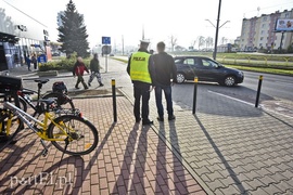 Potrącenie rowerzystki na ul. Płk. Dąbka