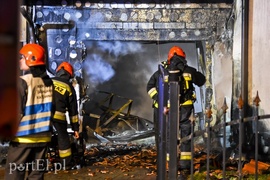 Pożar w Krasnym Lesie