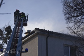 Pożar poddasza budynku przy ul. Dojazdowej