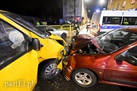 Czołówka na skrzyżowaniu ul. Warszawskiej z Orlą