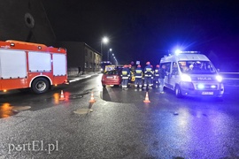 Czołówka na skrzyżowaniu ul. Warszawskiej z Orlą