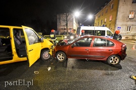Czołówka na skrzyżowaniu ul. Warszawskiej z Orlą