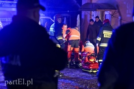 Pożar budynku przy ul. Bożego Ciała