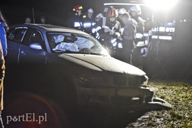 Zderzenie bwm z fiatem w Żurawcu