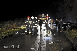 Zderzenie bwm z fiatem w Żurawcu