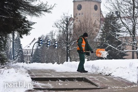 Jest śnieg, są problemy