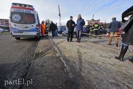 Karambol na parkingu przy ul. Teatralnej