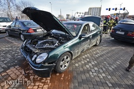 Karambol na parkingu przy ul. Teatralnej