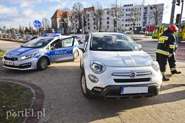 Potrącenie kobiety na przejściu dla pieszych