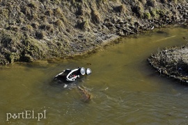 Pijany mężczyzna wpadł do Kumieli
