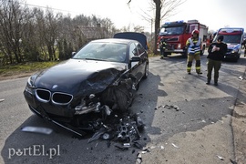 Wypadek na Królewieckiej, dwie osoby trafiły do szpitala