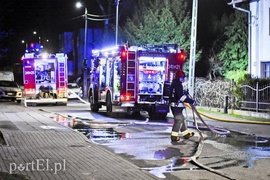 Pożar budynku wielorodzinnego przy ul. Dębowej