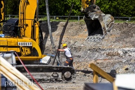 Przy Łęczyckiej praca wre