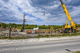 Przy Łęczyckiej praca wre