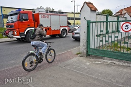 Potrącenie rowerzysty na ul. Zagonowej