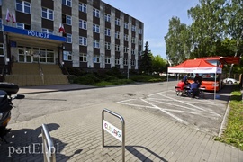 W komendzie polała się krew