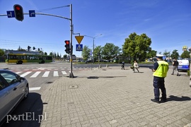 Rowerzysta uderzył w ciężarówkę