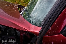 Opel uderzył w drzewo