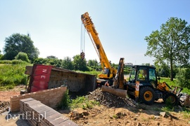 W Przezmarku przewróciła się ciężarówka