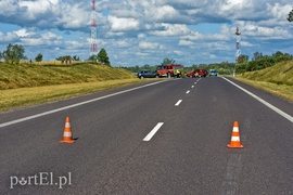 Tragiczny wypadek na S22