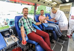 W autobusie polała się krew