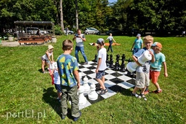 Mieszkańcy bawili się z Lazarusem