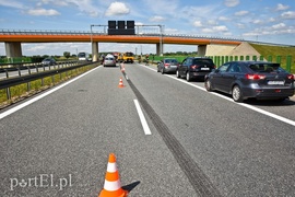 Dwa wypadki na siódemce w okolicach Pasłęka