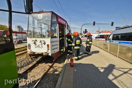 Zderzenie tramwajów na płk. Dąbka