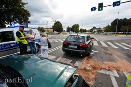 Kolizja na al. Tysiąclecia