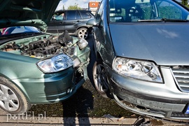 Czołowe zderzenie na ul. Browarnej