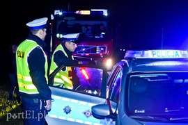 Potrącenie poszukiwanego mężczyzny pod Jegłownikiem