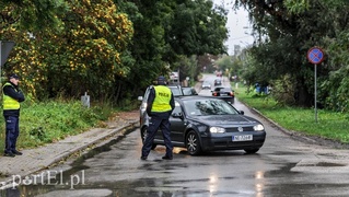 Deszczowy protest w Gronowie Górnym