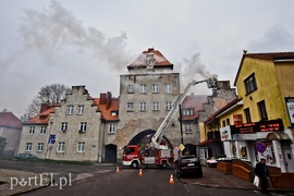 Pożar sadzy w kominie przy ul. Pionierskiej