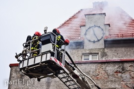 Pożar sadzy w kominie przy ul. Pionierskiej