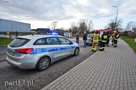 Zderzenie toyoty z audi na ul. Żuławskiej