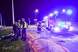 Czołowe zderzenie dwóch toyot na ul. Warszawskiej