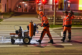 Ruszyło malowanie na ulicach