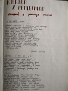 Klasowa kronika uczniów I A - 1987 r.