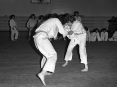 Elbląski sport z lat 70. na zdjęciach Czesława Misiuka: Judo