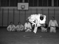 Elbląski sport z lat 70. na zdjęciach Czesława Misiuka: Judo