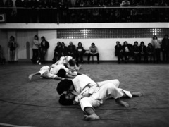 Elbląski sport z lat 70. na zdjęciach Czesława Misiuka: Judo