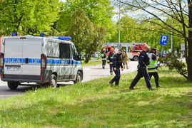 Alarm bombowy w Urzędzie Skarbowym w Elblągu
