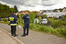 Wypadek w Tolkmicku. Mężczyzna zasłabł za kierownicą