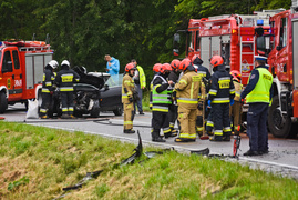 Wypadek na drodze do Malborka