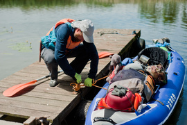 Wiosłują i pomagają dzieciom z hospicjum