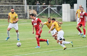 Pierwszy gol Mariusza Bucio w II  lidze